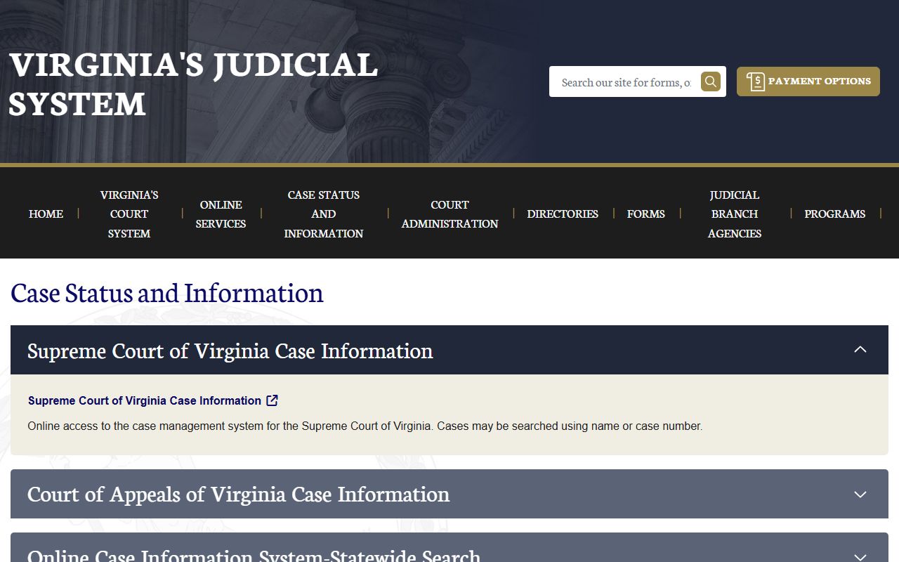 Lunenburg County court records after jail arrest Virginia case status portal
